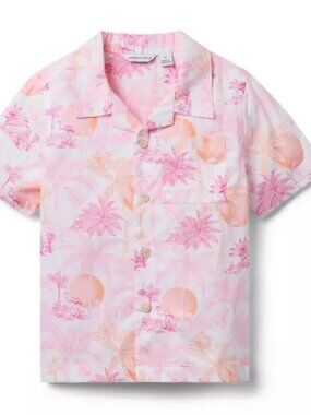 Serena Williams x Janie and Jack Toile Tour Cabana Shirt
